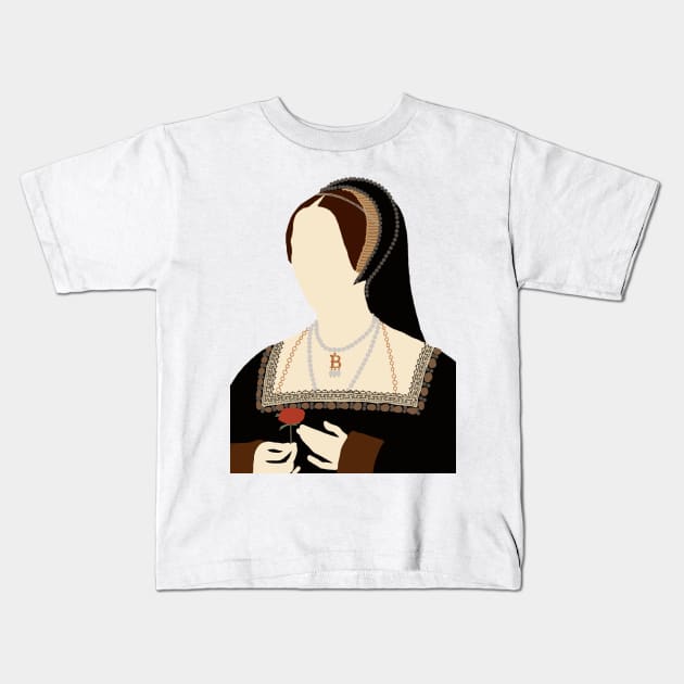 Anne Boleyn Kids T-Shirt by thehistorygirl